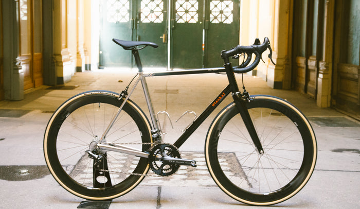 Stelbel Antenore Edelstahl Rennrad