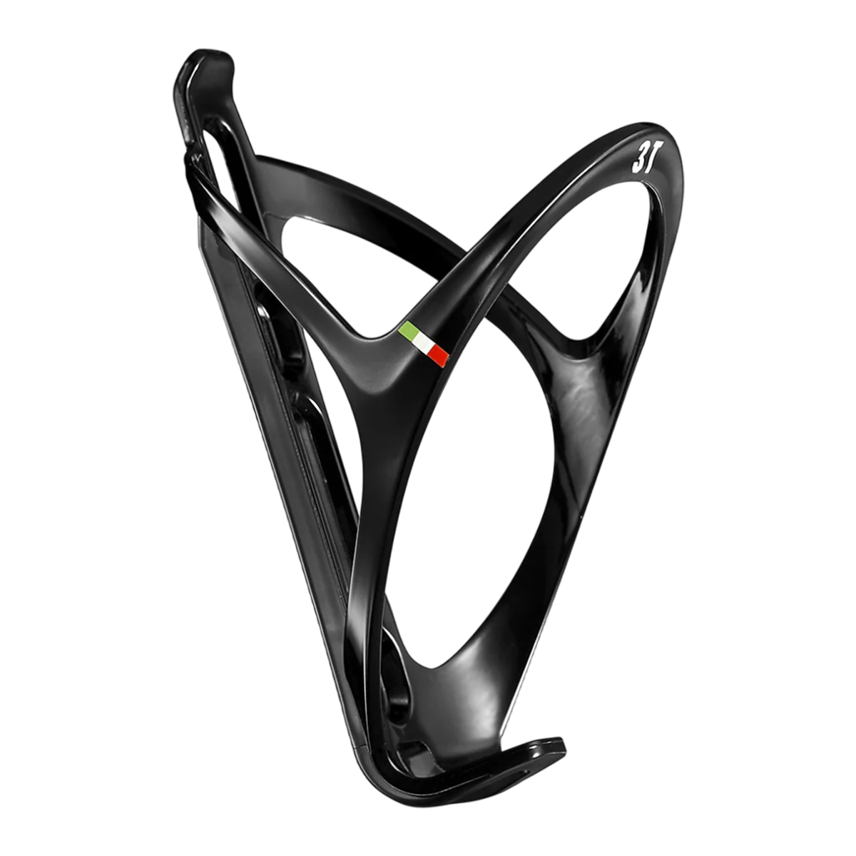 Flaschenhalter glänzend - black glossy