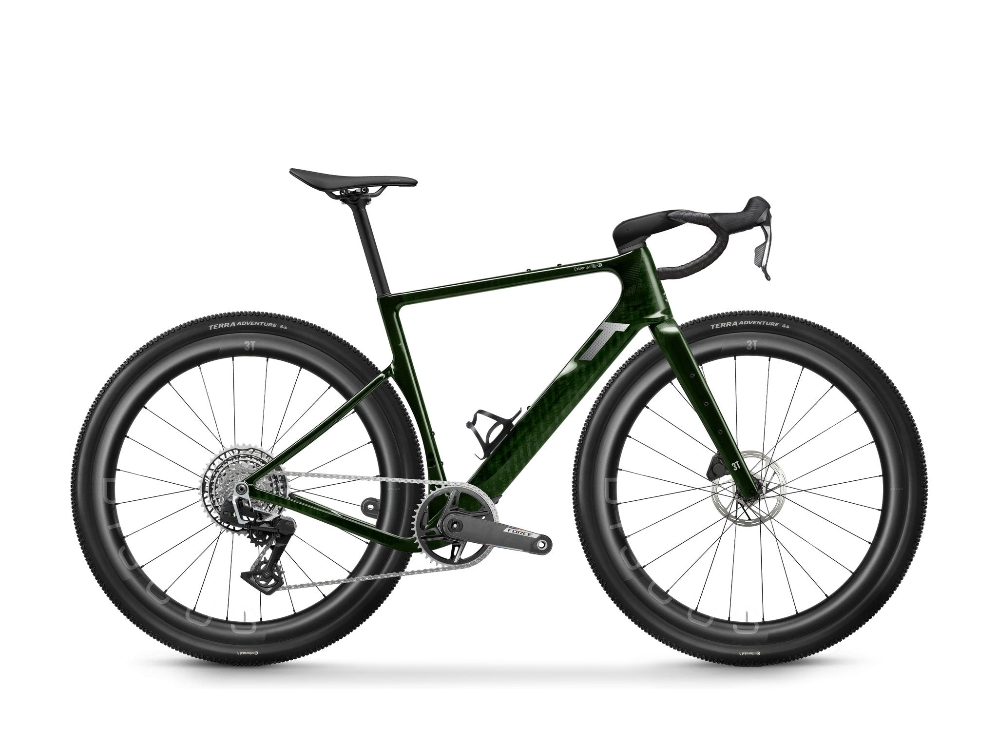 3T Extrema Italia X Ink Carbon Look Green - SRAM Force XPLR AXS