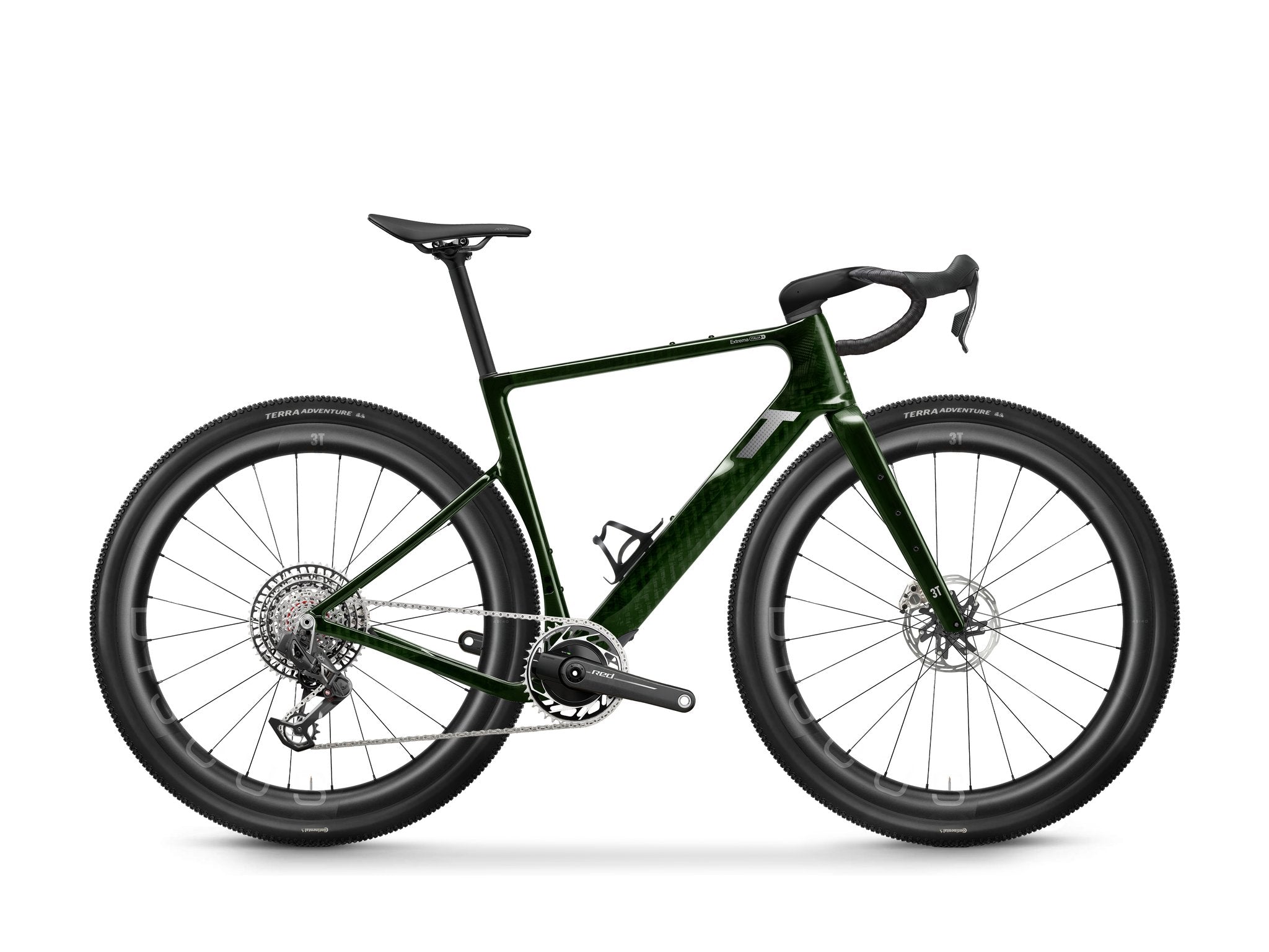 3T Extrema Italia X Ink Carbon Look Green - SRAM Red E1/XX SL Eagle Transmission AXS