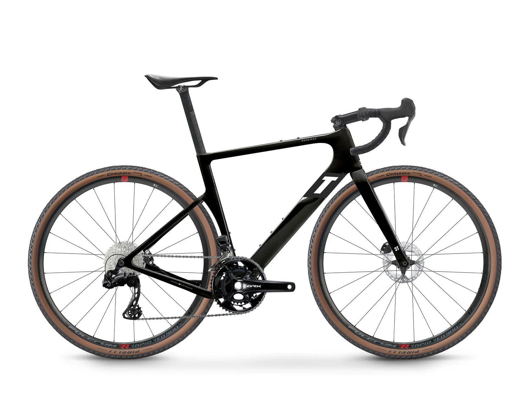 3T - RACEMAX Integrale GRX Di2 Gravel Bike - Black Rock