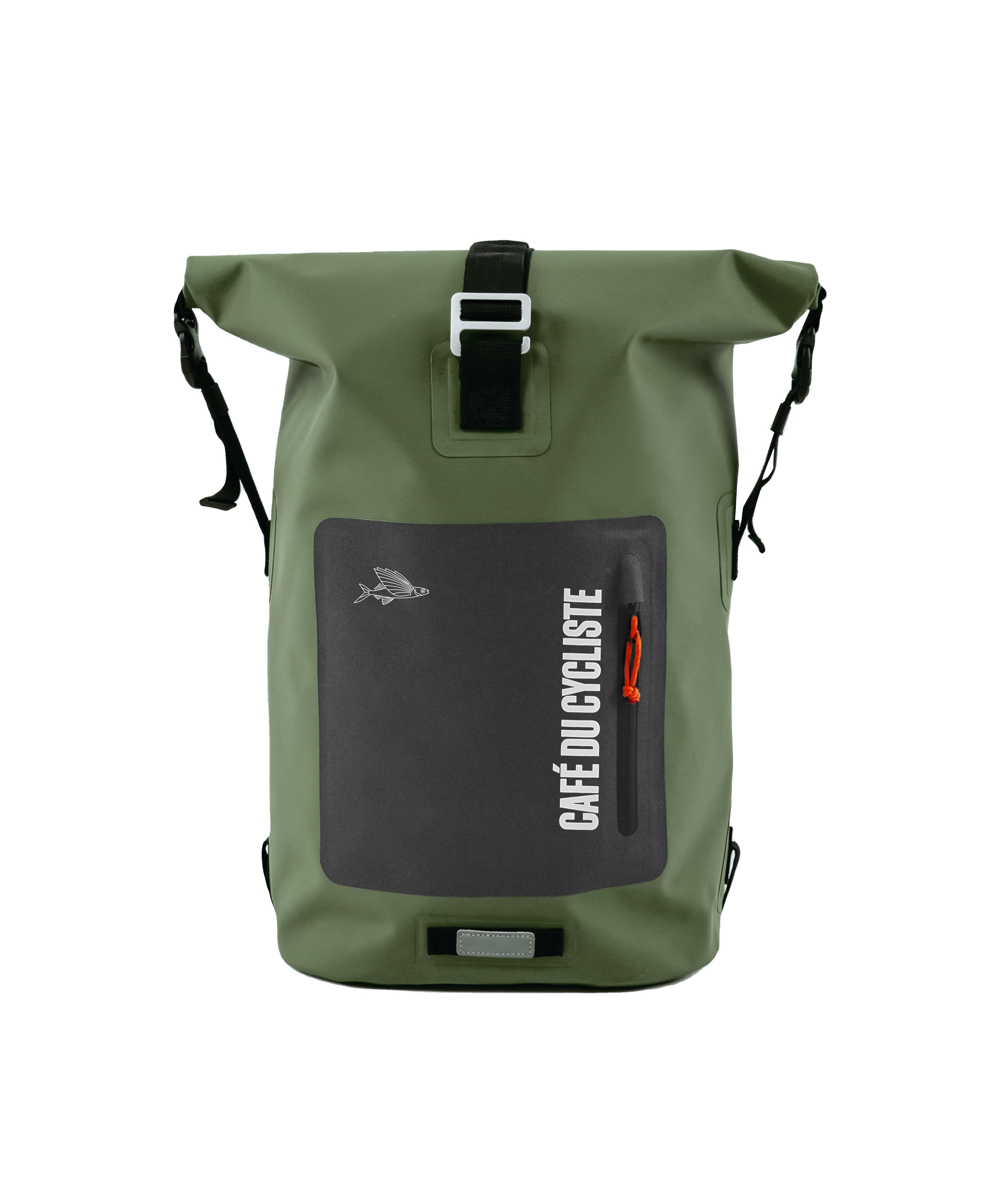 Cafe du Cycliste - Rucksack - Flying Fish wasserfest - Khaki