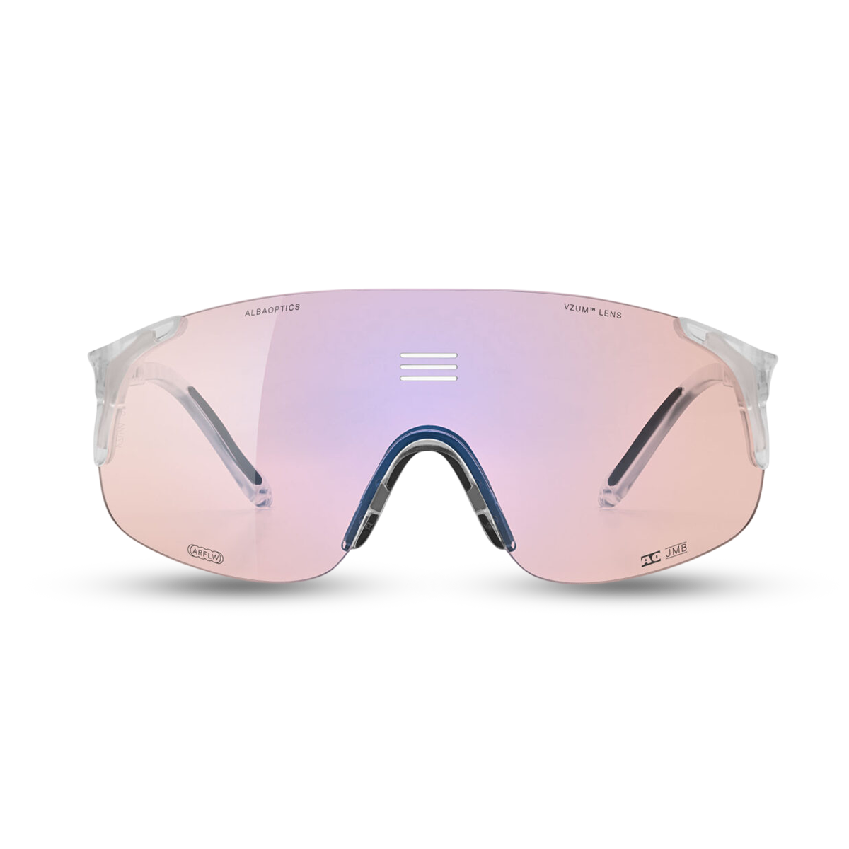 Alba Optics - Jumbo VZUM F-Lens Flamingo - Crystal Glossy