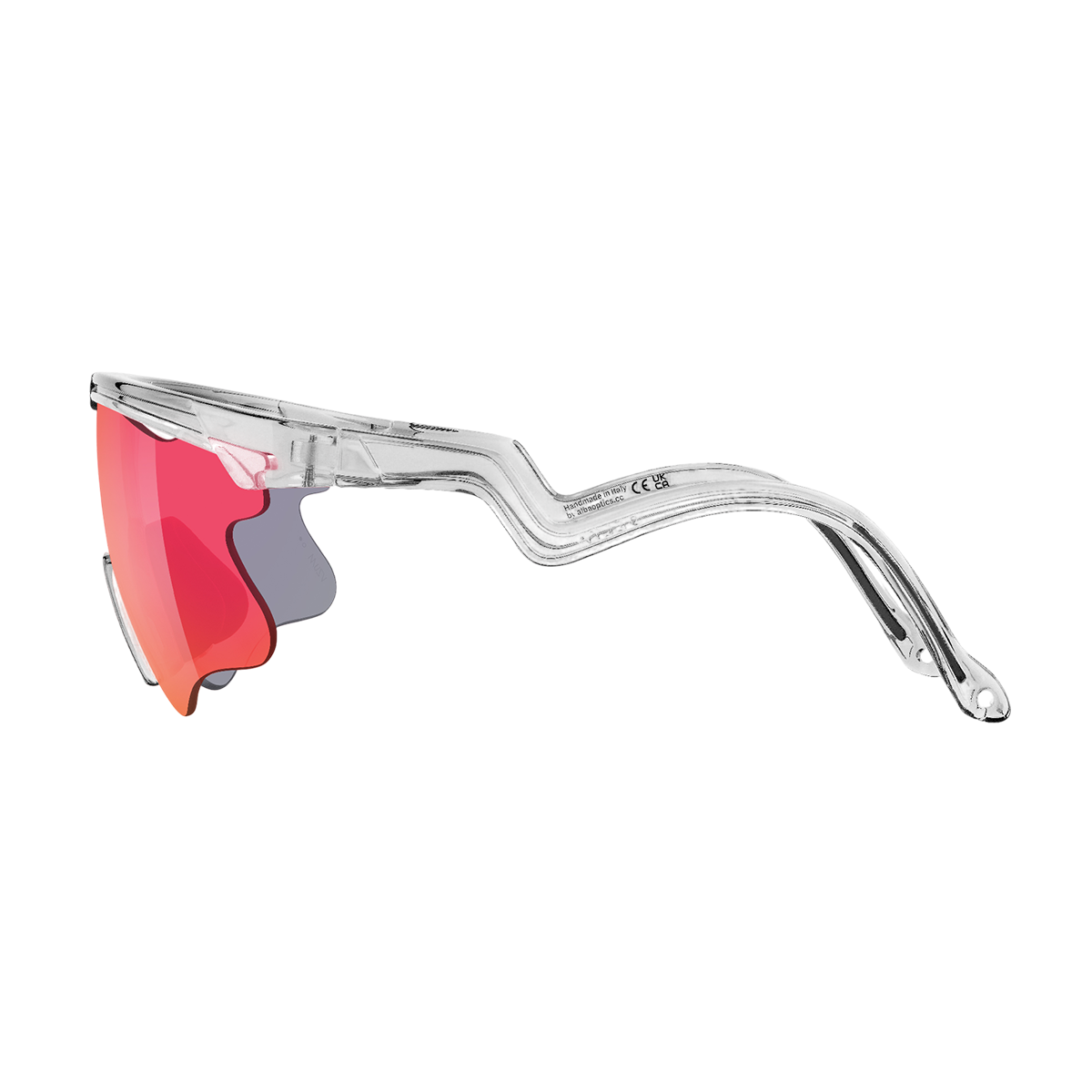 Alba Optics - Delta Lei VZUM F-Lens Fire Sonnebrillen - Crystal Glossy