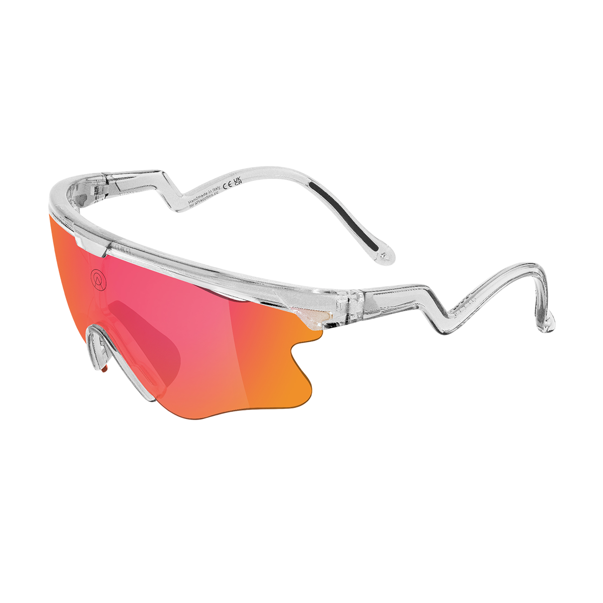 Alba Optics - Delta Lei VZUM F-Lens Fire Sonnebrillen - Crystal Glossy