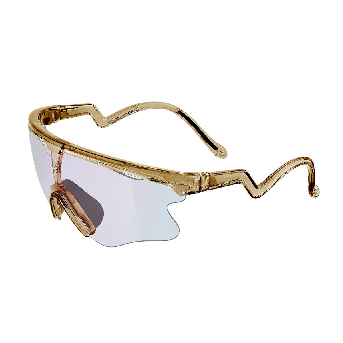 Alba Optics - Delta Lei VZUM F-Lens Fire Sonnebrillen - Smoke Glossy
