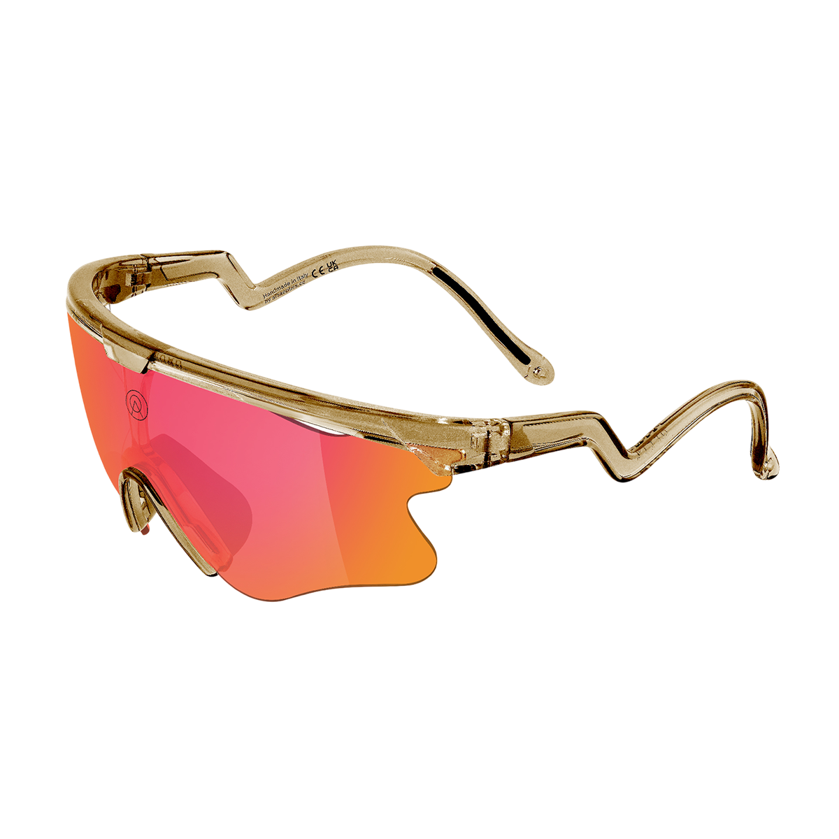 Alba Optics - Delta Lei VZUM F-Lens Fire Sonnebrillen - Smoke Glossy