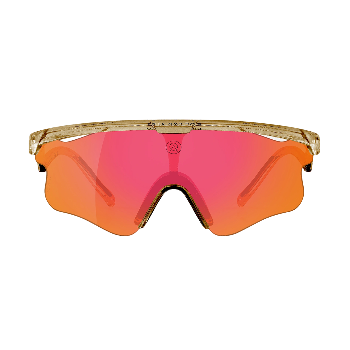 Alba Optics - Delta Lei VZUM F-Lens Fire Sonnebrillen - Smoke Glossy