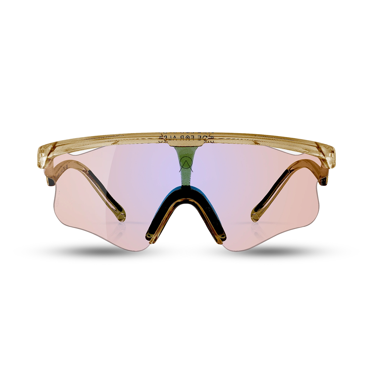 Alba Optics - Delta Lei VZUM F-Lens Flamingo Sonnebrillen - Smoke Glossy