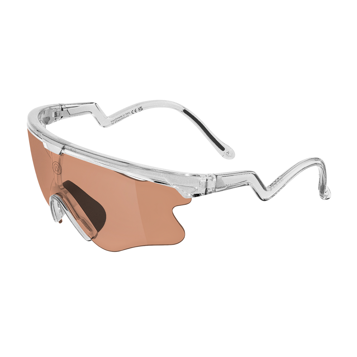 Alba Optics - Delta Lei VZUM Salmon Sonnenbrillen - Crystal Glossy