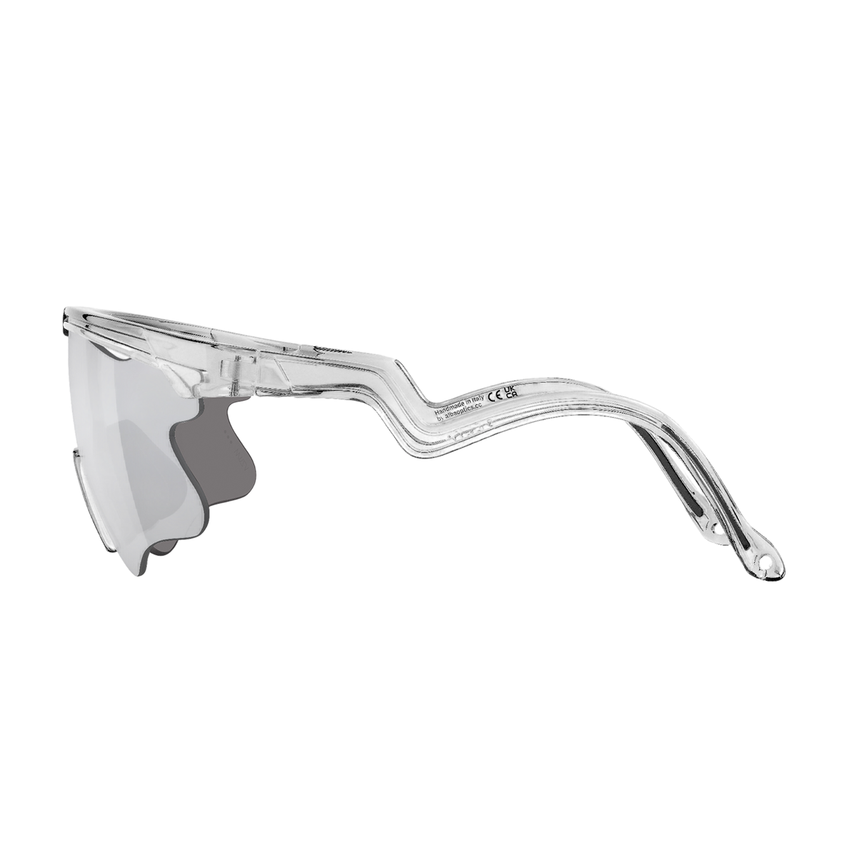 Alba Optics - Delta Lei VZUM Super Alu Sonnenbrillen - Crystal Glossy