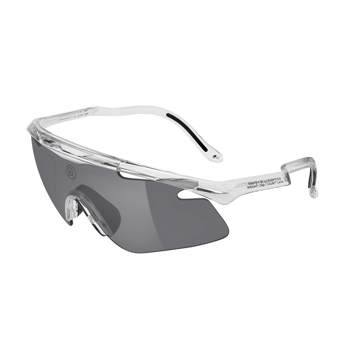 Alba Optics - Mantra VZUM F-Lens Classic Sonnebrillen - Crystal Glossy