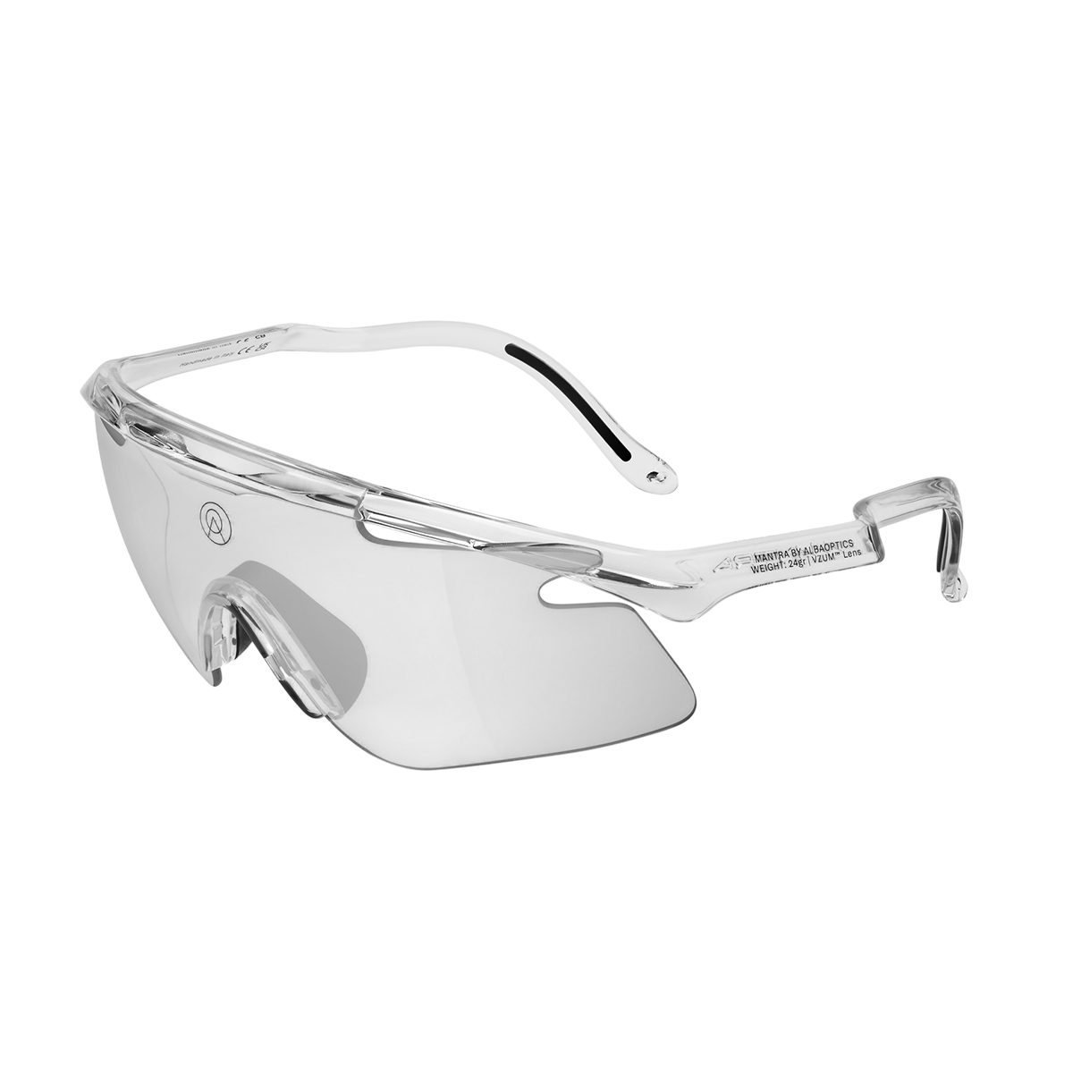 Alba Optics - Mantra VZUM Super Alu Sonnenbrillen - Crystal Glossy