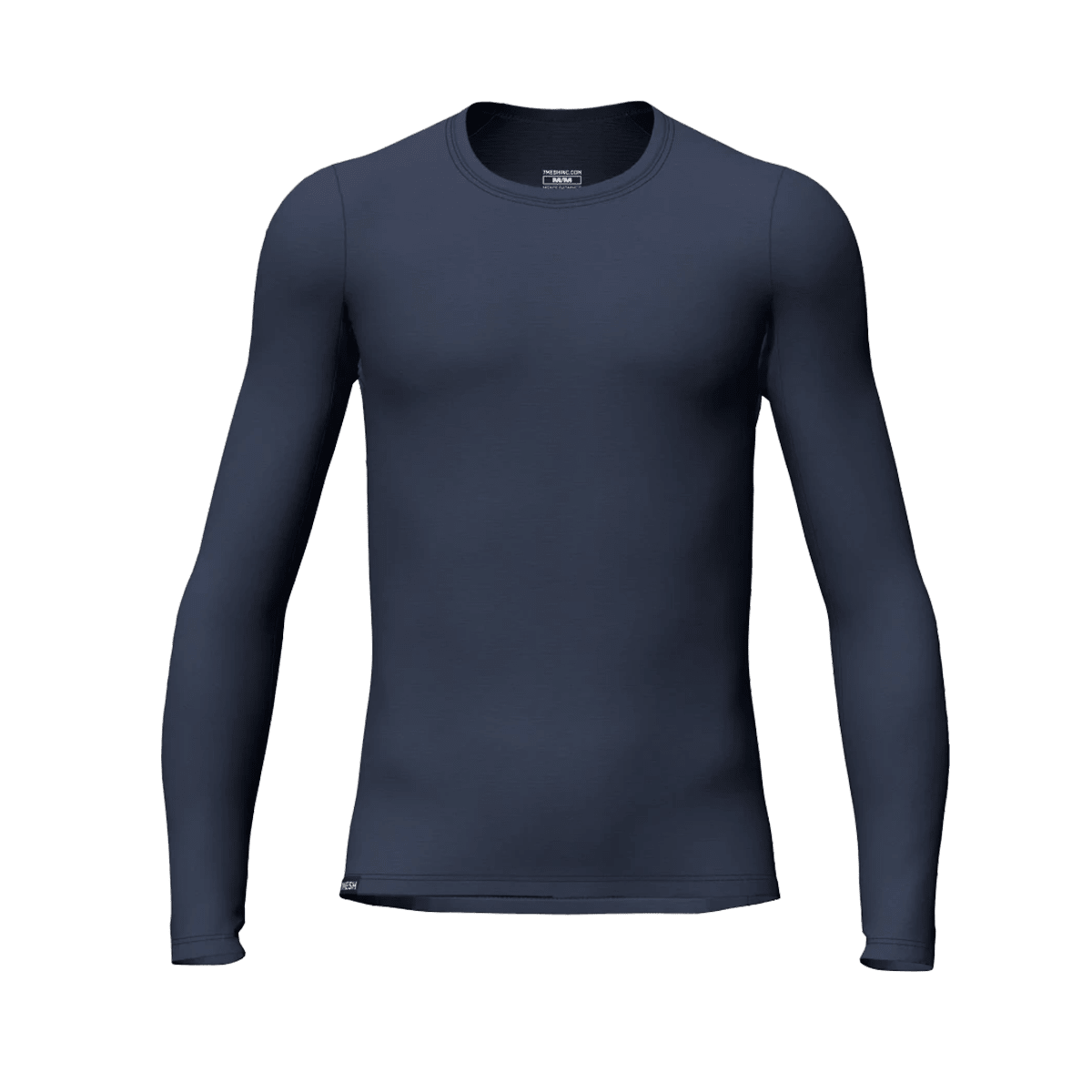 7mesh - Ashlu - Herren Merino-Unterhemd, langarm - Eclipse