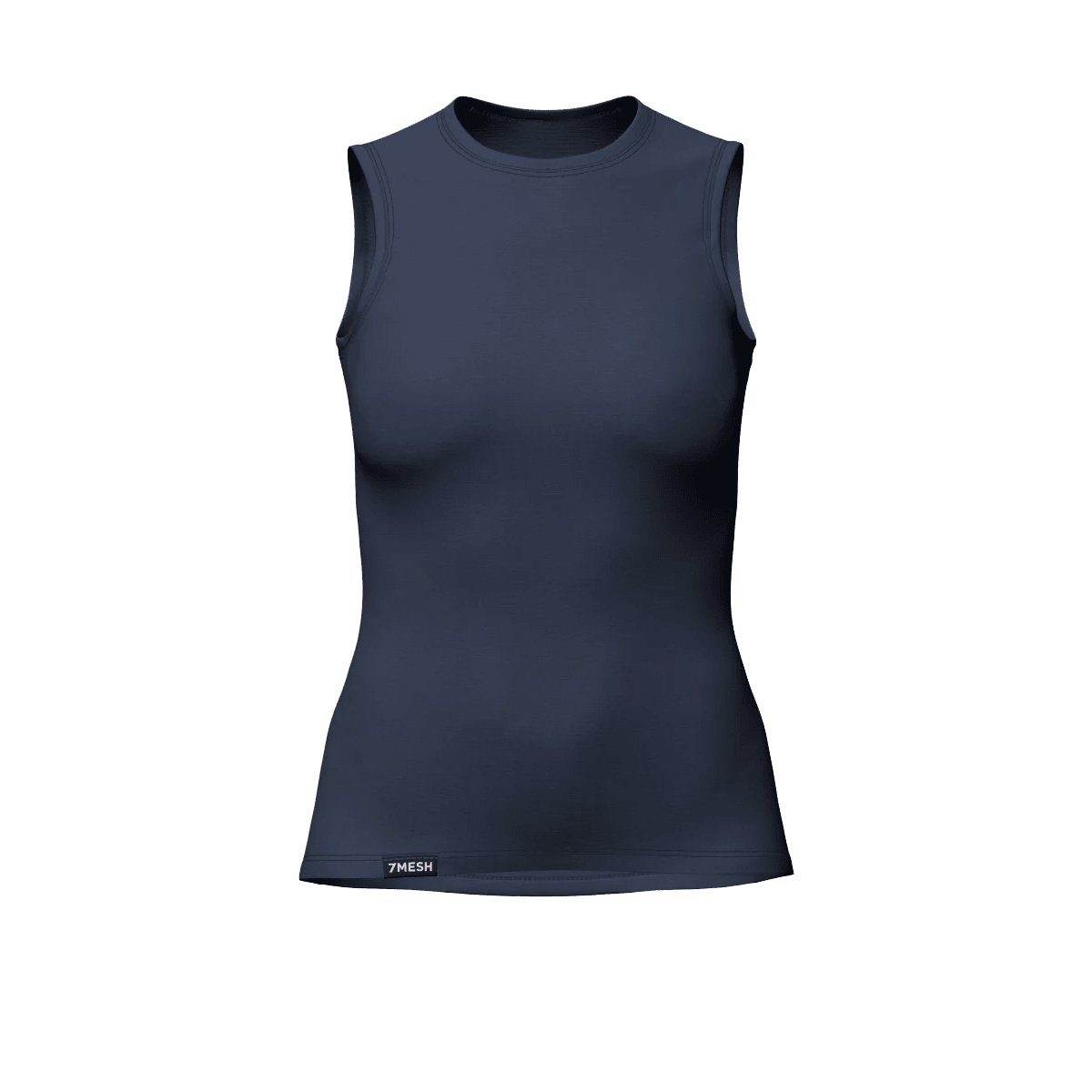 7mesh - Ashlu - Damen Merino-Unterhemd, armlos - Eclipse