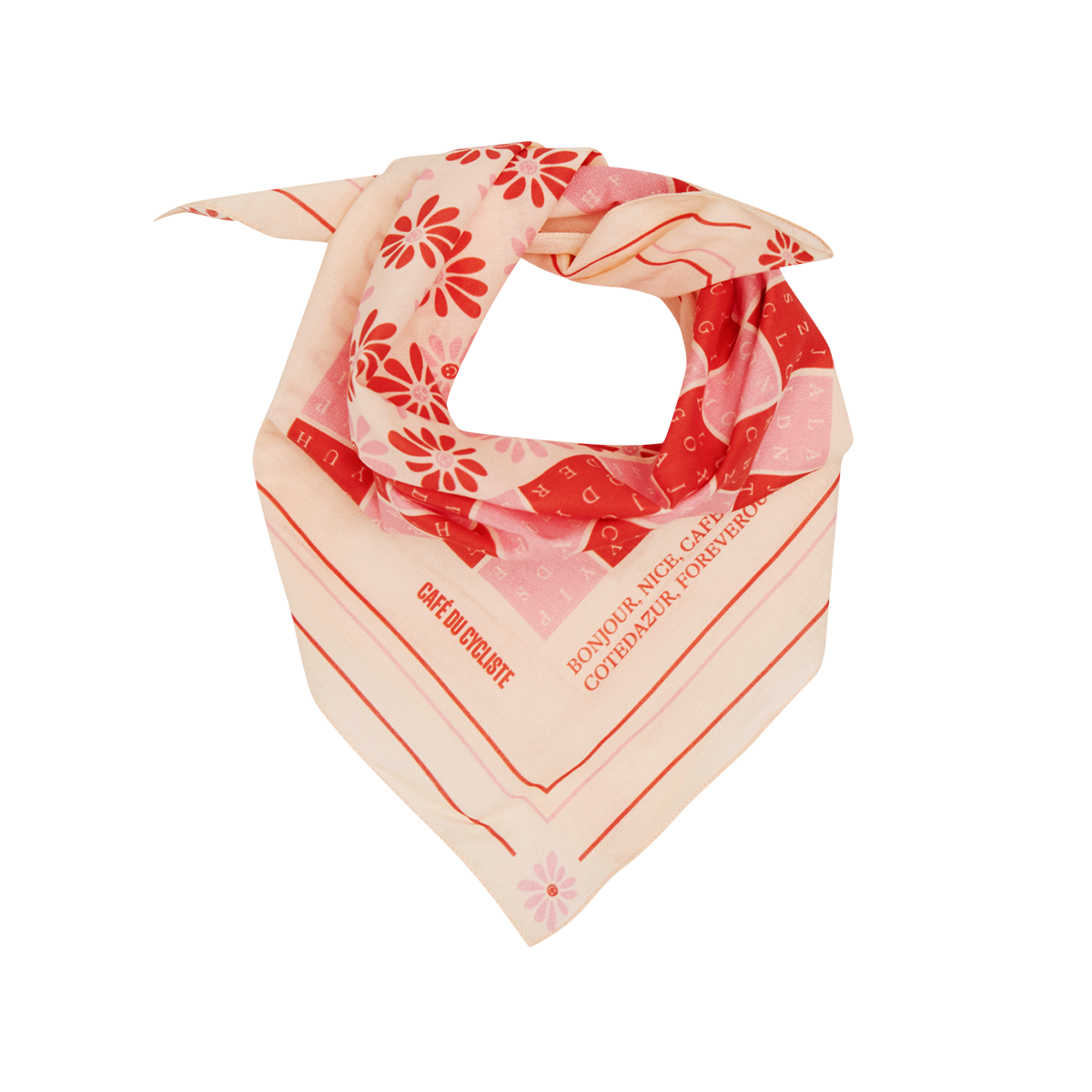 Cafe du Cycliste - BANDANA Halstuch - PLAY ROSA