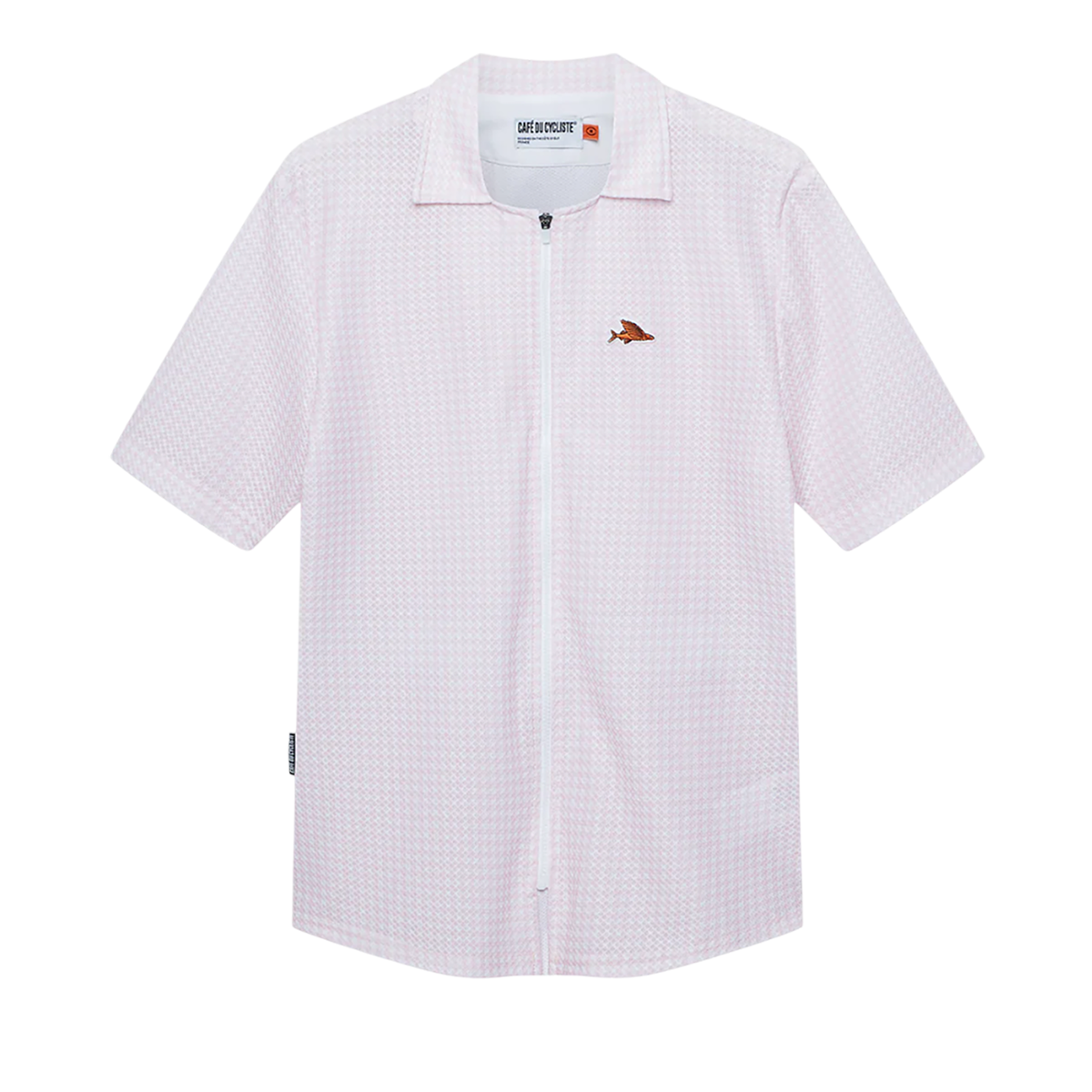 Cafe du Cycliste - CLAUDINE Gravel Shirt - Plush Vichy