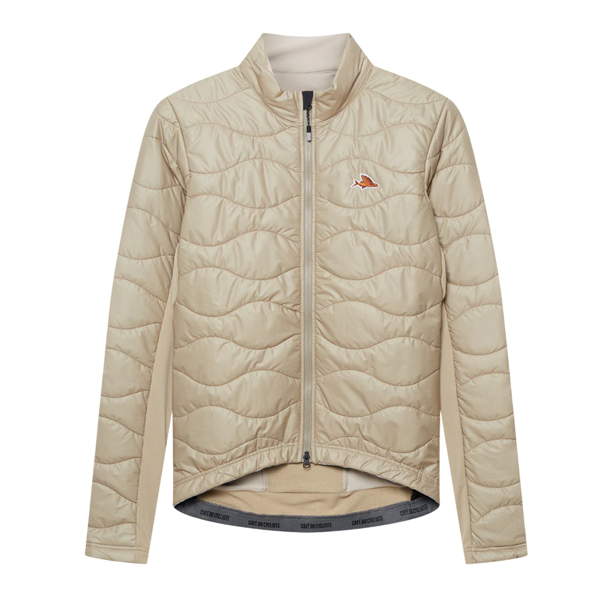 Cafe du Cycliste - ALBERTINE Primaloftjacke, Herren - Pearl Grey