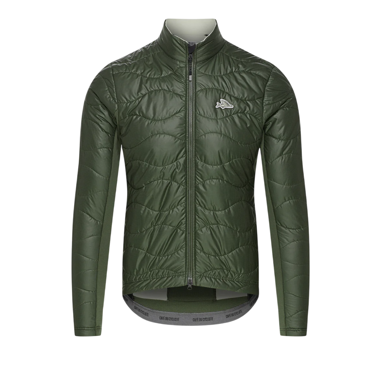 Cafe du Cycliste - ALBERTINE Thermo-Jacke, Herren - Khaki