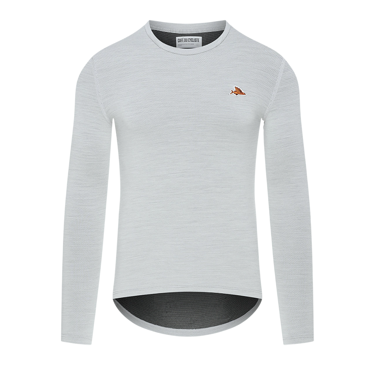 Cafe du Cycliste - JUDITH Merino-Unterzieher, Herren - MOUNTAIN FOG