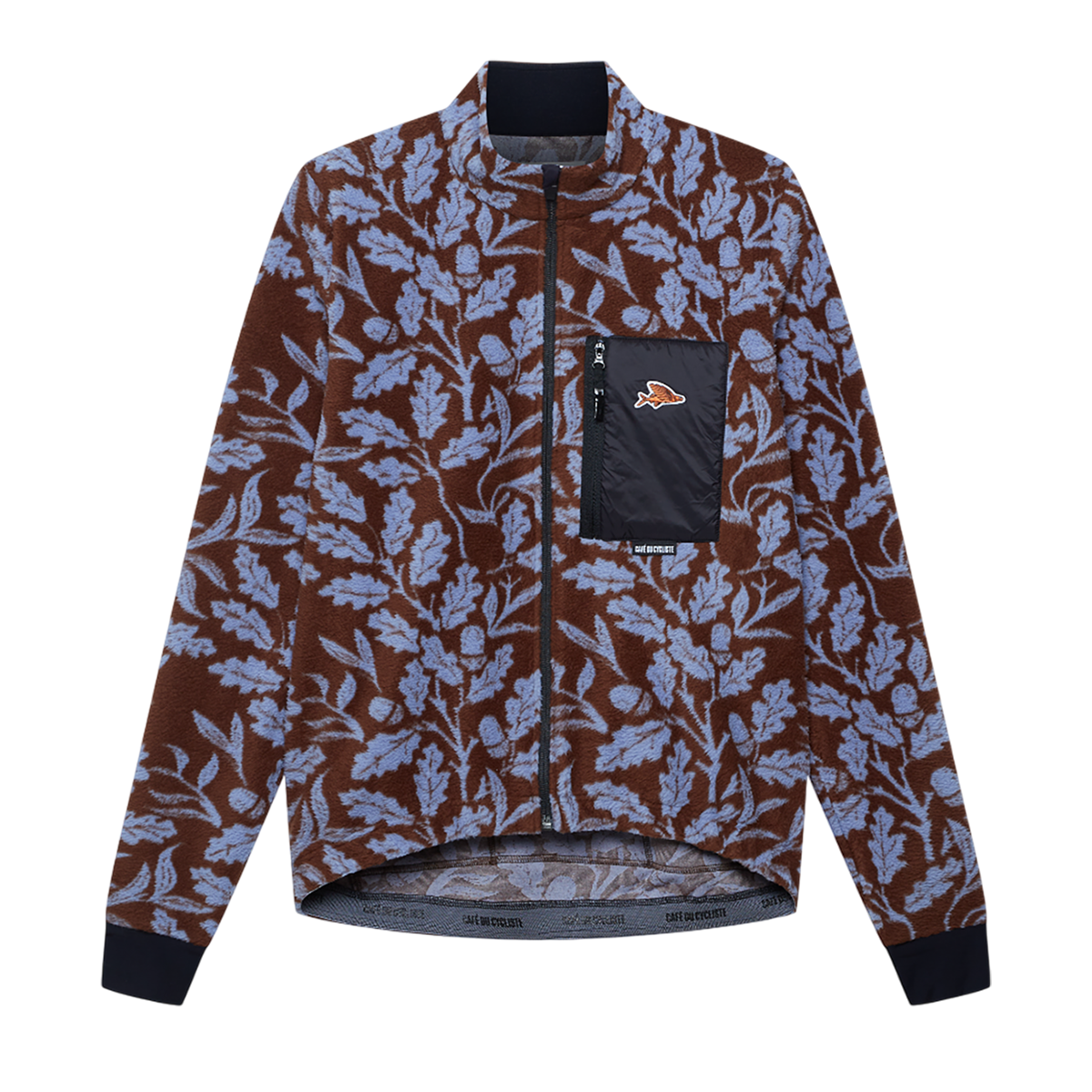 Cafe du Cycliste - SOLANGE Langarmtrikot, Herren - Carob Verbena