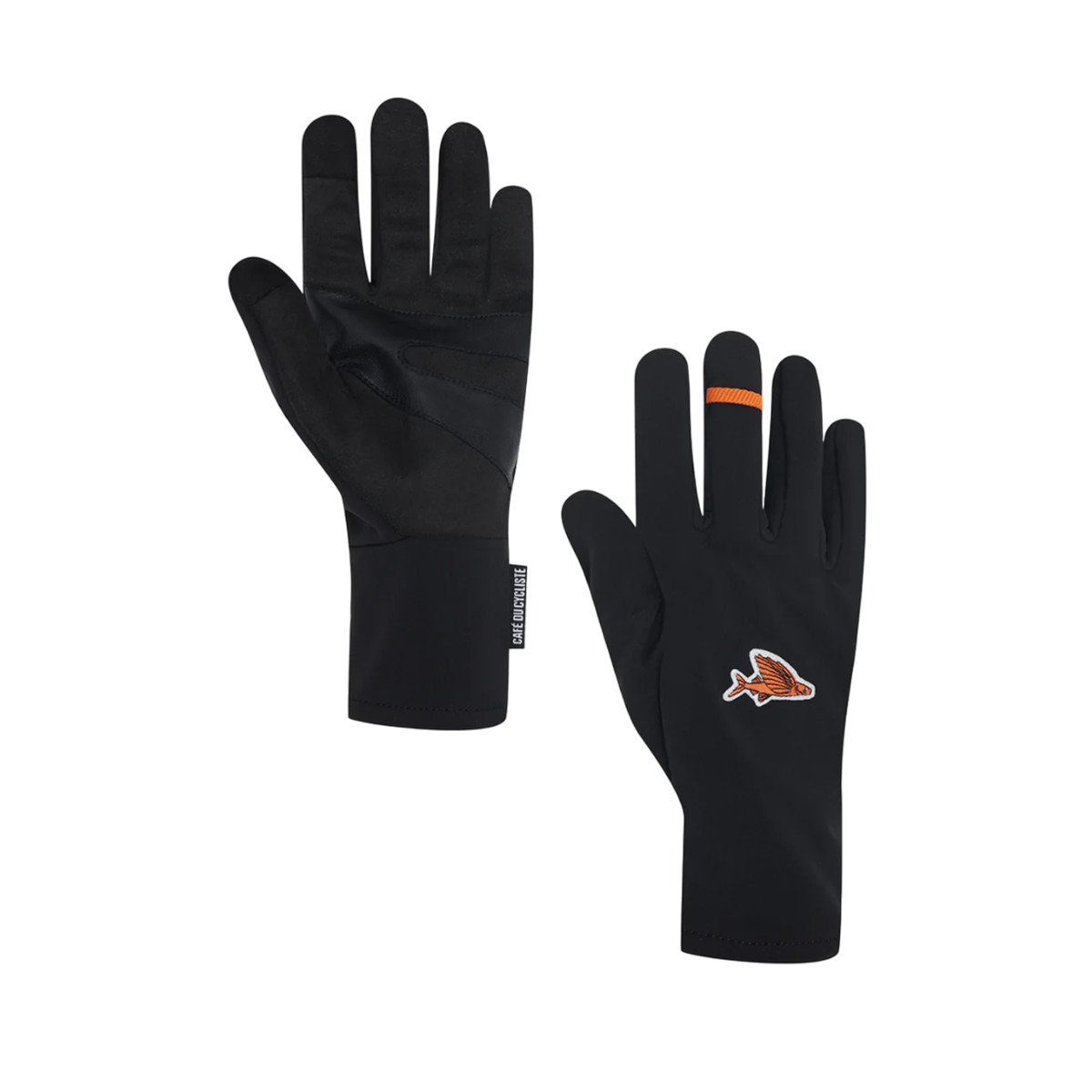 Cafe du Cycliste - Softshell Handschuhe - Schwarz