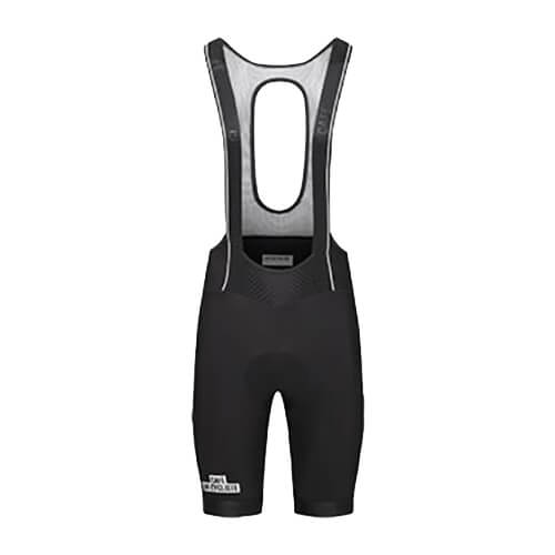 Cafe du Cycliste - CECILE Thermo-Bibshorts, Herren - Schwarz