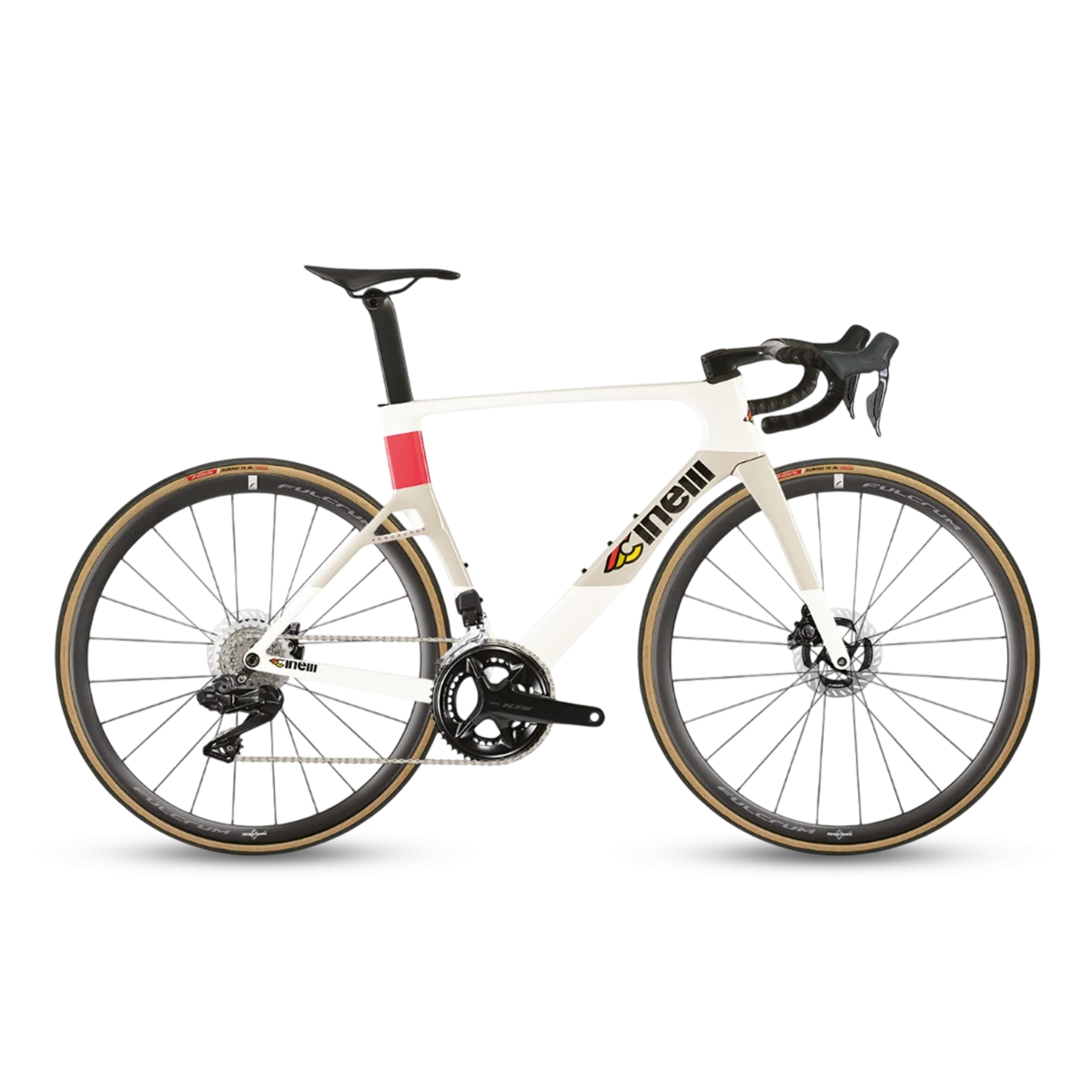 Cinelli - Aeroscope Rennrad - Coral White