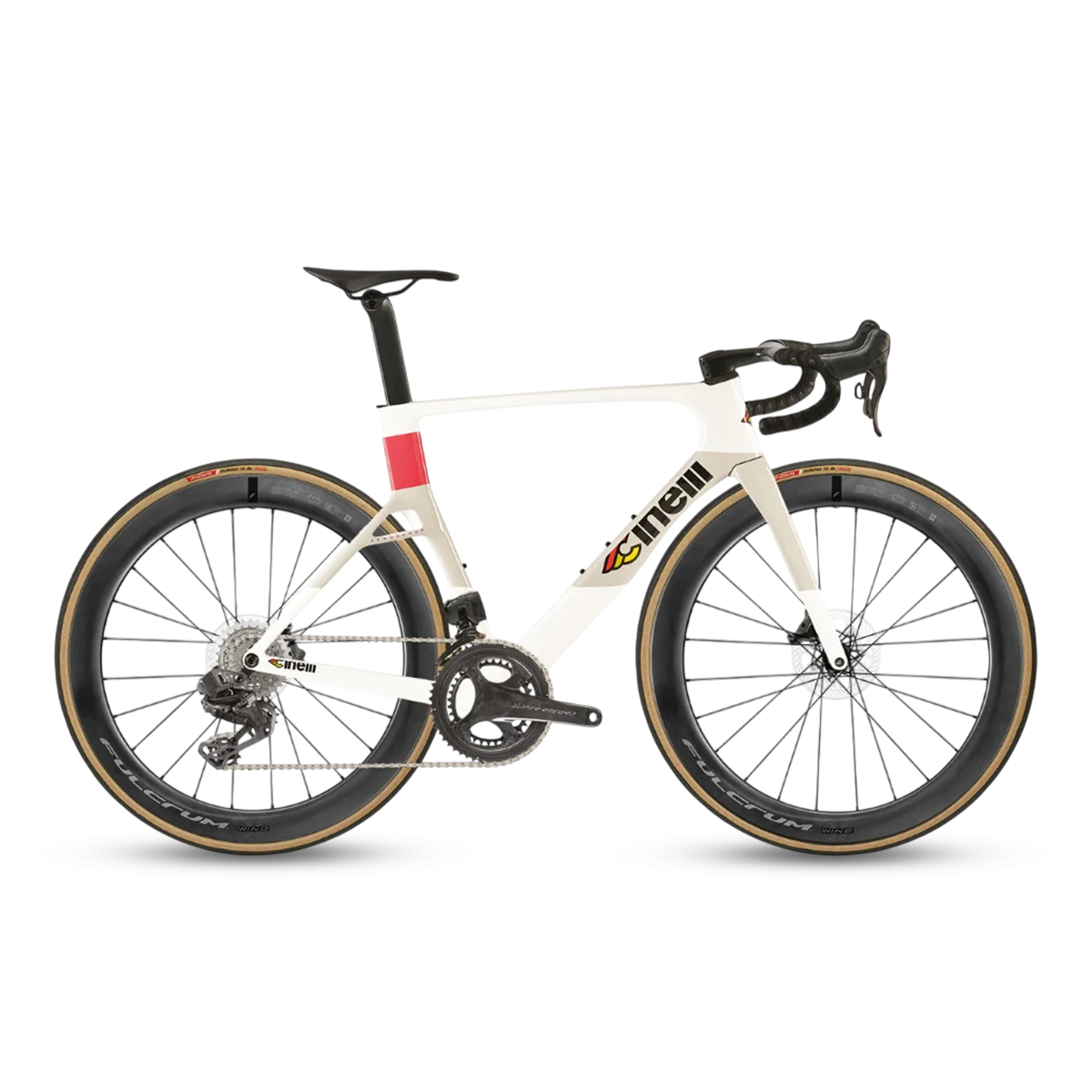 Cinelli - Aeroscope Rennrad - Coral White