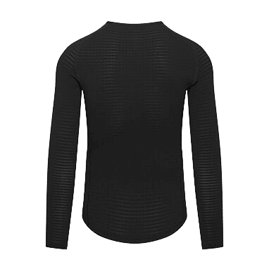 Cafe du Cycliste - COLINE Langarm-Unterhemd, Herren - Schwarz