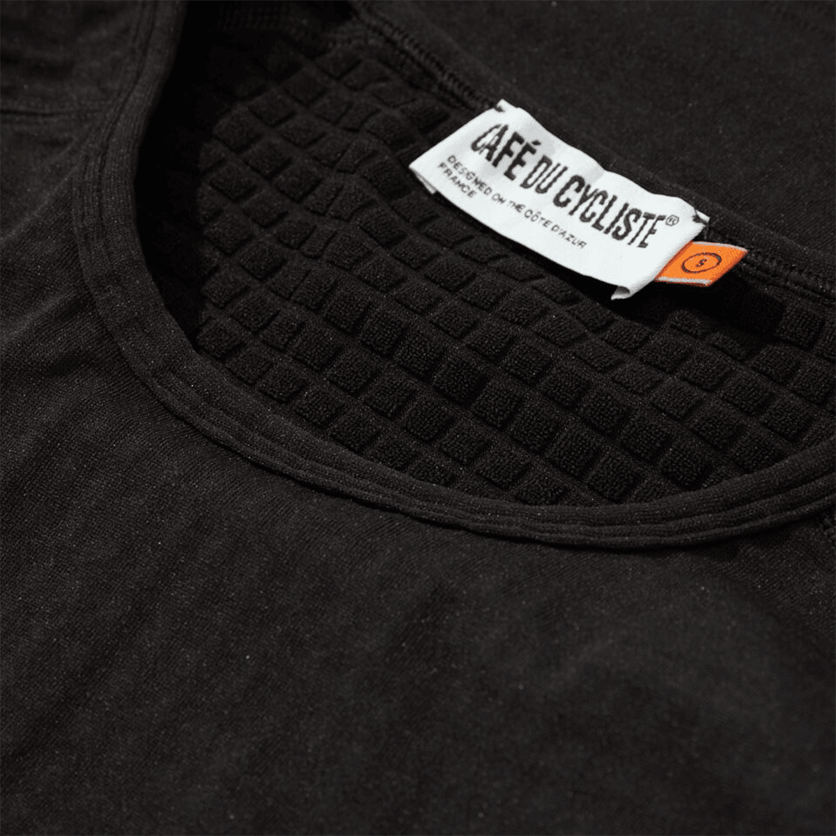 Cafe du Cycliste - COLINE Langarm-Unterhemd, Herren - Schwarz