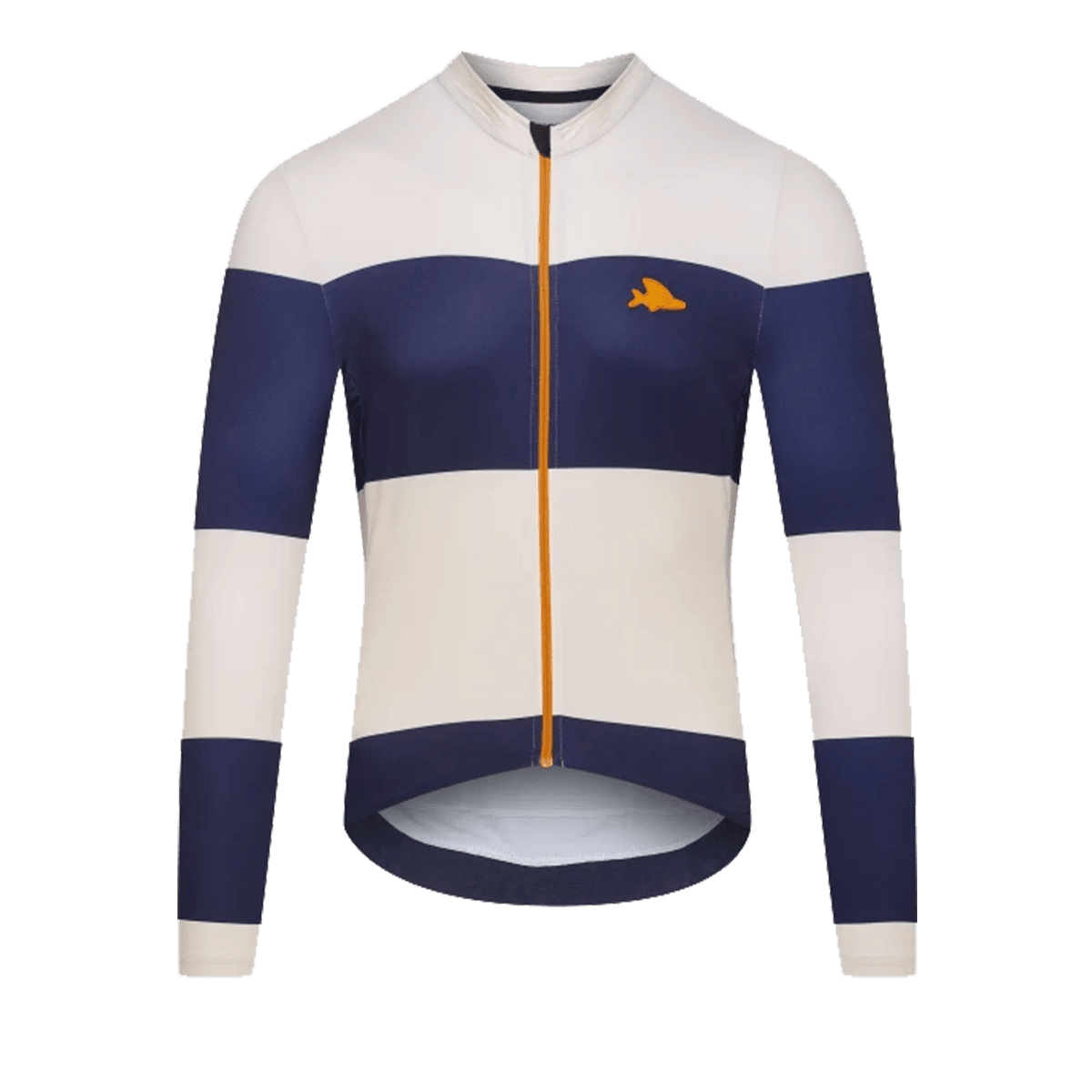 Cafe du Cycliste - CONSTANCE Langarm-Trikot, Herren - Navy/Chalk