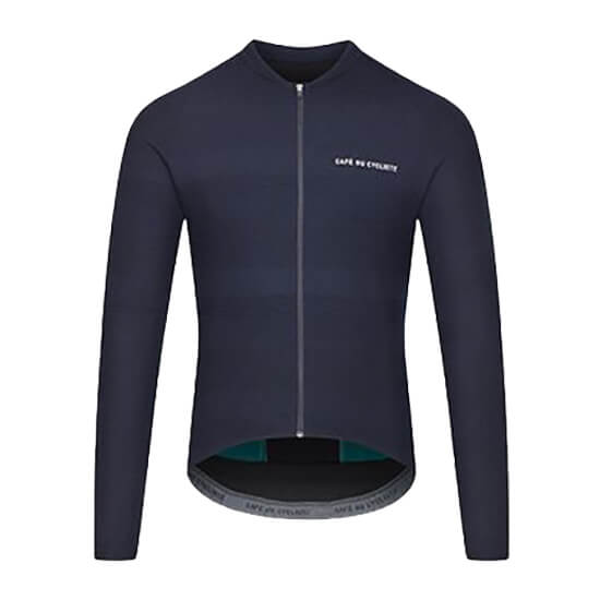 Cafe du Cycliste - CORINNE Langarm-Trikot, Herren - Navy