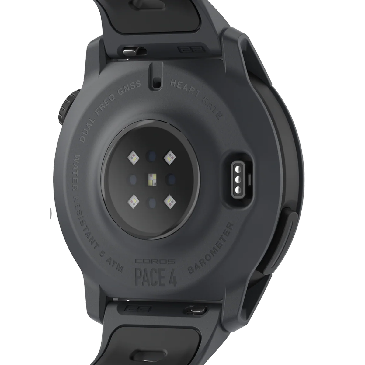 Coros - Pace 4 GPS-Sportuhr - Schwarz