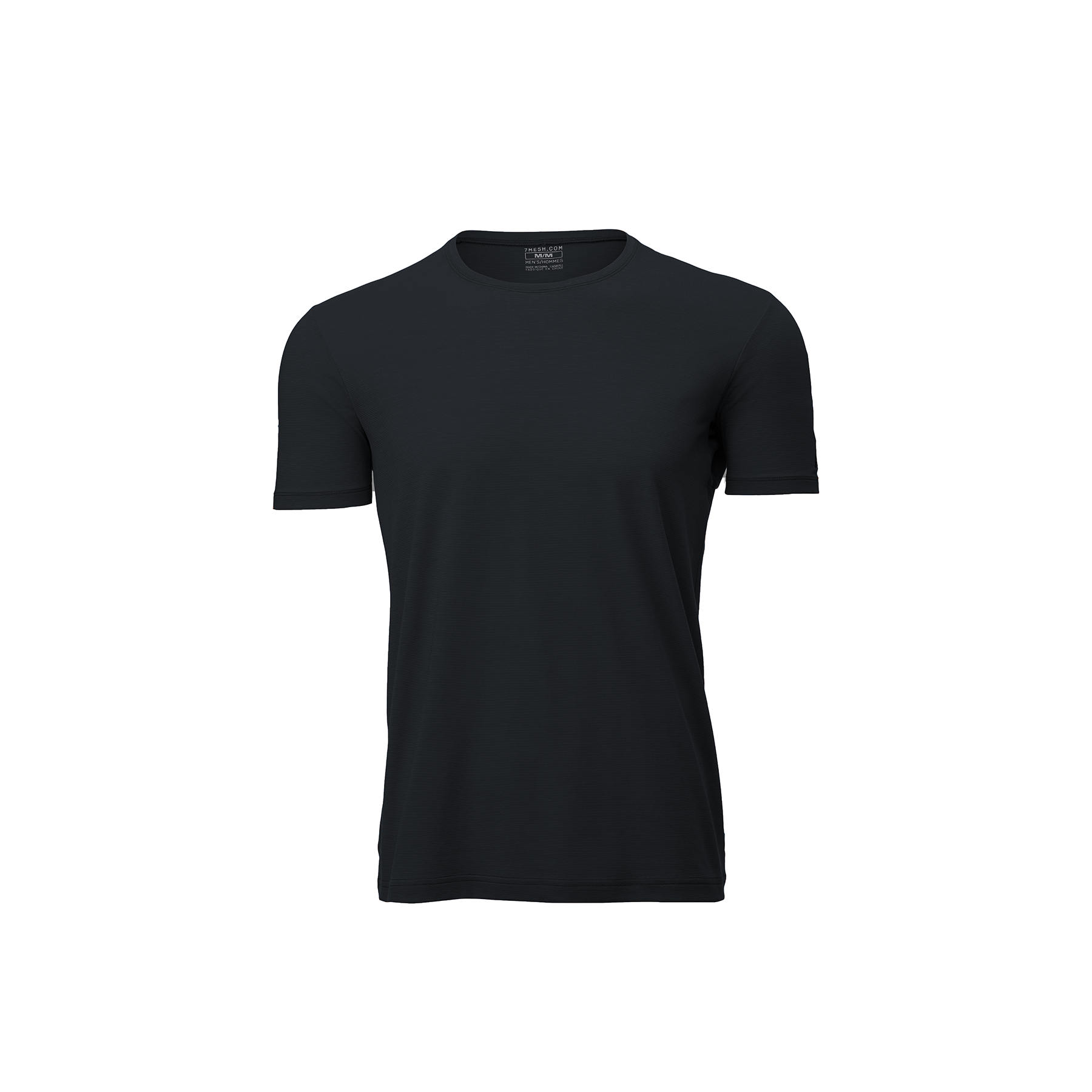 7mesh - Desperado Merino Shirt - T-Shirt - Schwarz