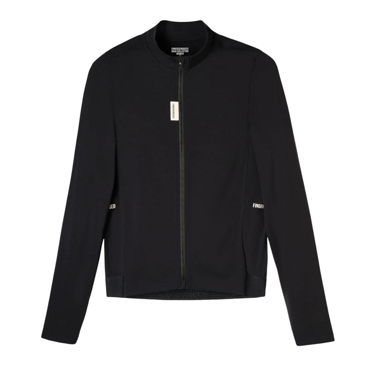 FINGERSCROSSED - ROAD Langarmtrikot, Damen - Schwarz