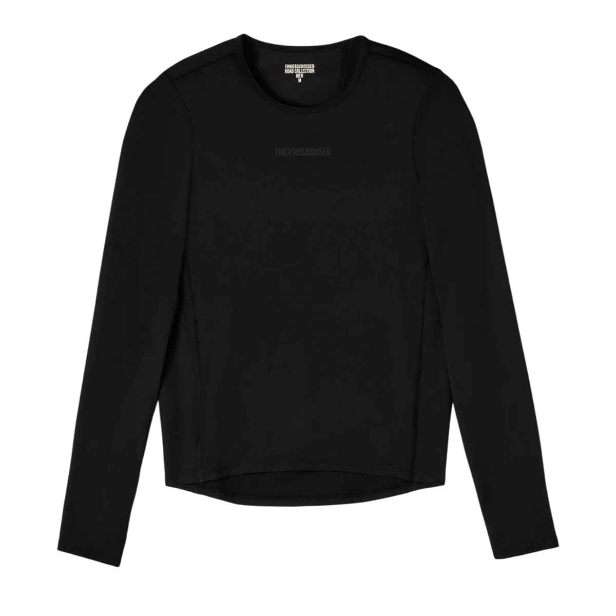 FINGERSCROSSED - ROAD Langarmunterhemd, Herren - Schwarz