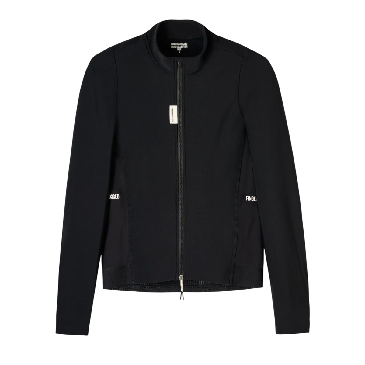 FINGERSCROSSED - ROAD Thermo-Langarmtrikot, Herren - Schwarz
