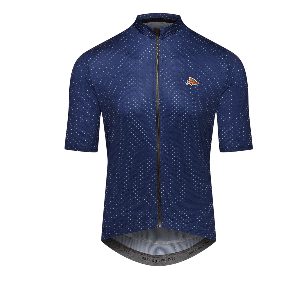 Cafe du Cycliste - FLEURETTE Kurzarmtrikot, Herren - Navy