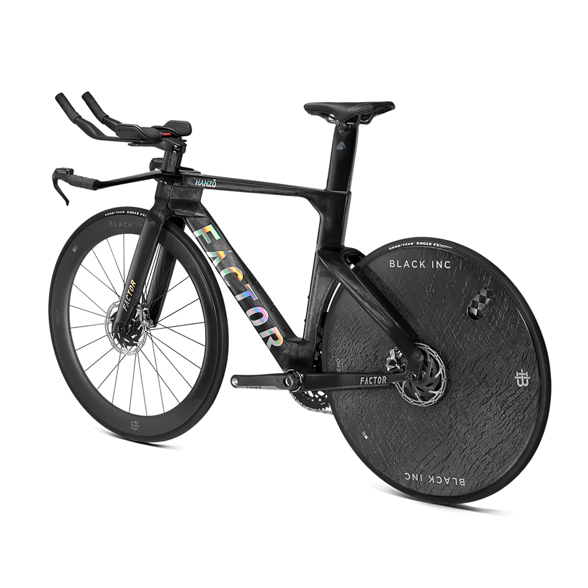 Factor - HANZŌ Force AXS Superior TT-Fahrrad - Chrome