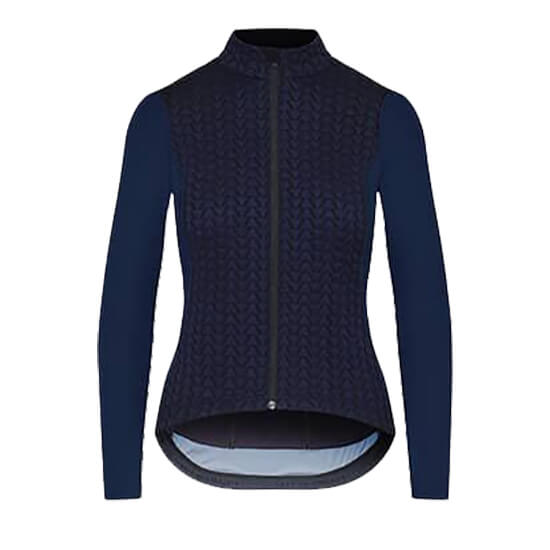 Cafe du Cycliste - IRMA Audax Merino Jersey - Damentrikot, langarm - Navy