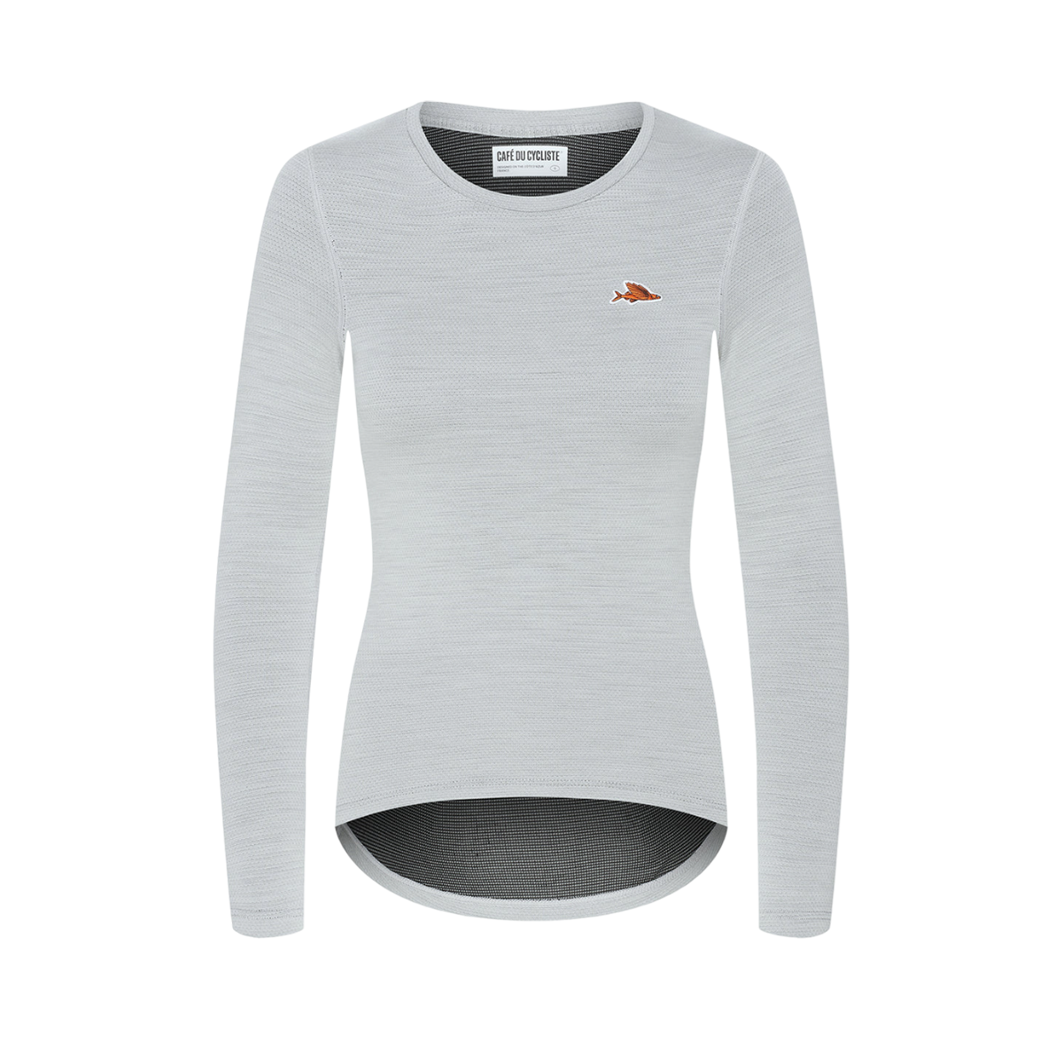 Cafe du Cycliste - JUDITH Merino-Unterzieher, Damen - MOUNTAIN FOG