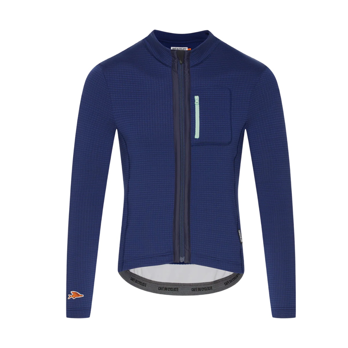 Cafe du Cycliste - LORENNE Langarm-Trikot, Herren - Navy