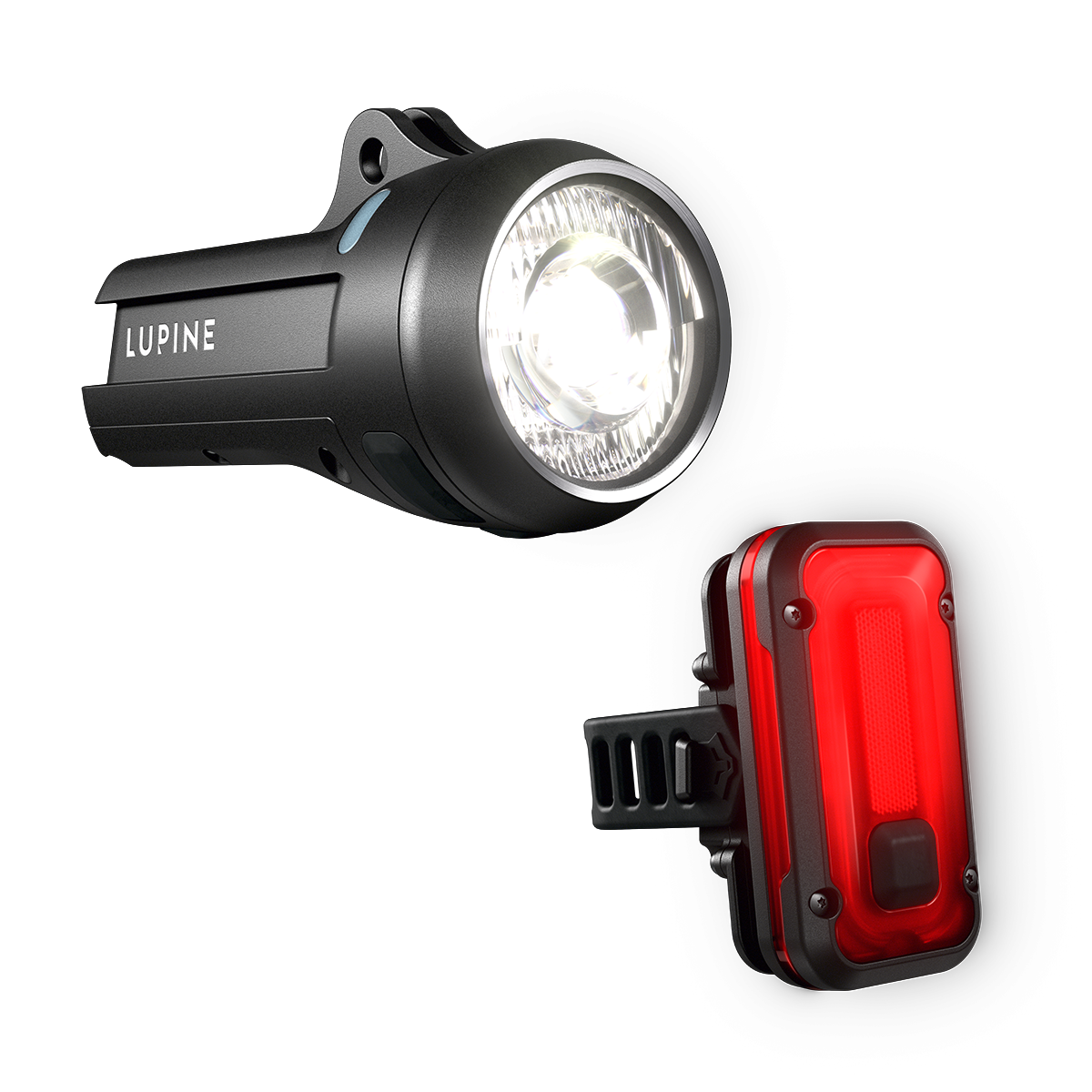 LUPINE - SL Grano F + Rotlicht Pro BT Licht-Set International