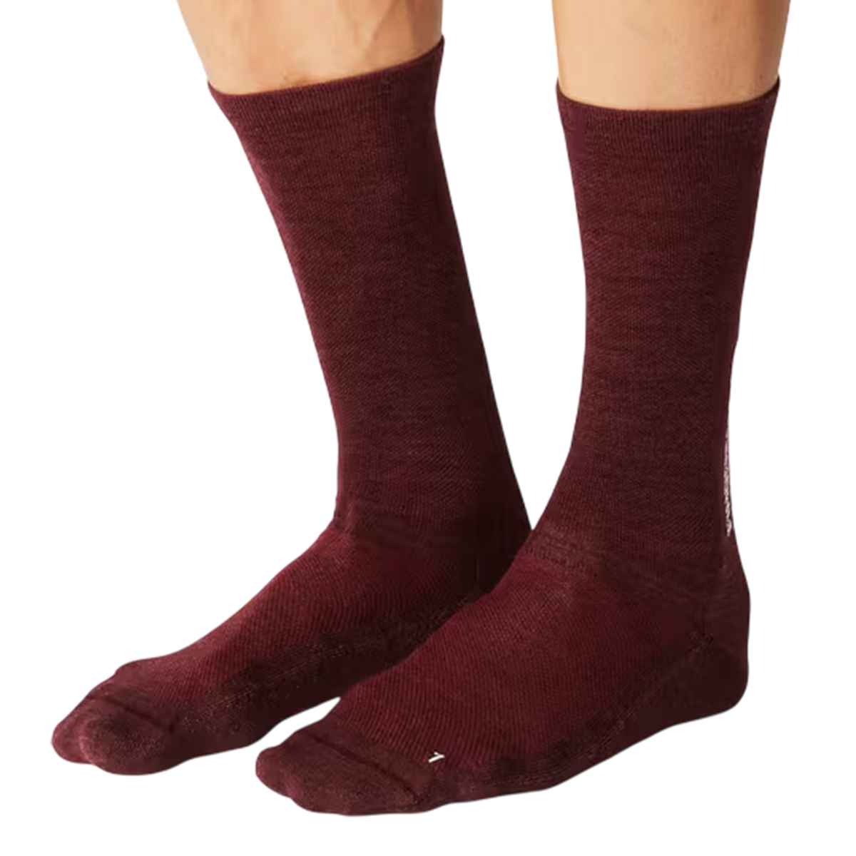FINGERSCROSSED - Light Merino Silk Radsocken - Bordeaux