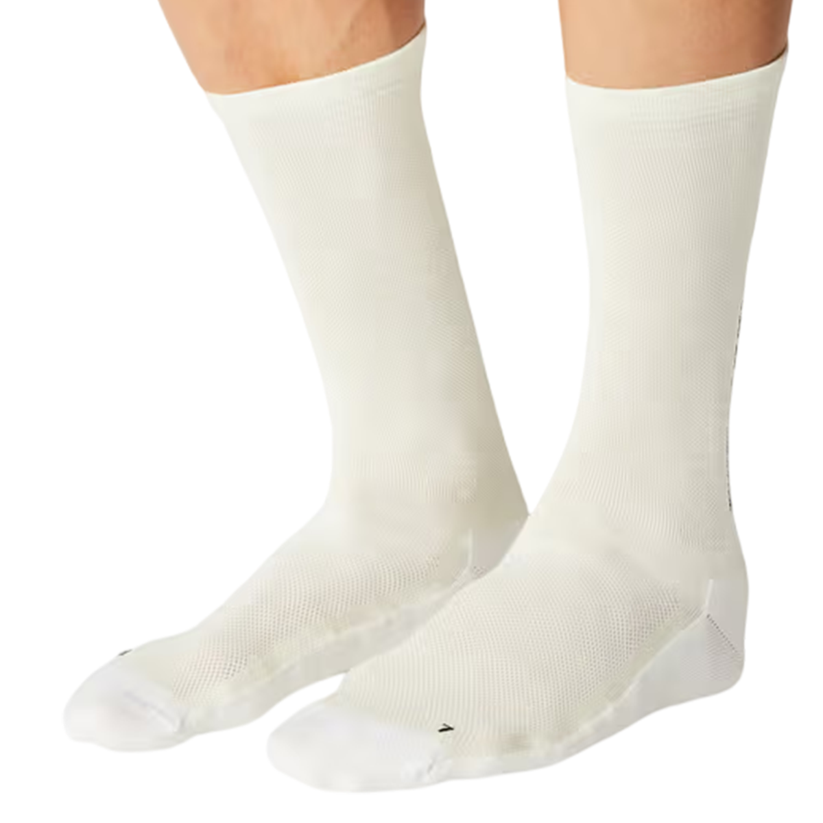 FINGERSCROSSED - Light Merino Silk Radsocken - Cream/White