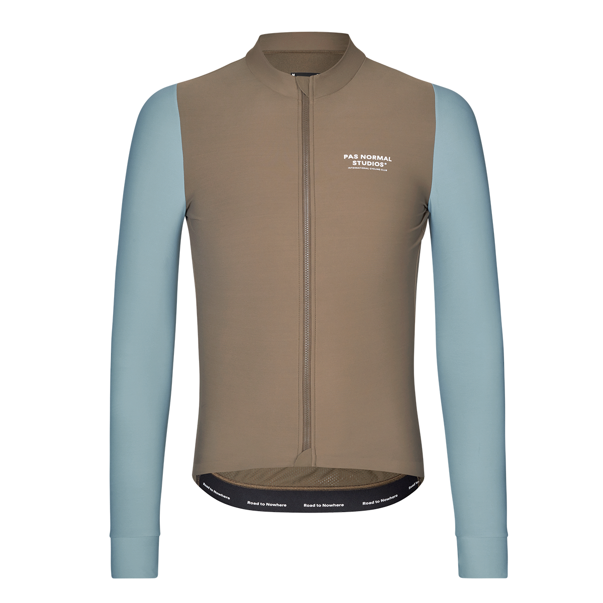 Pas Normal Studios - Mechanism Long Sleeve Jersey - Radtrikot langarm - Dusty Blue / Dark Stone