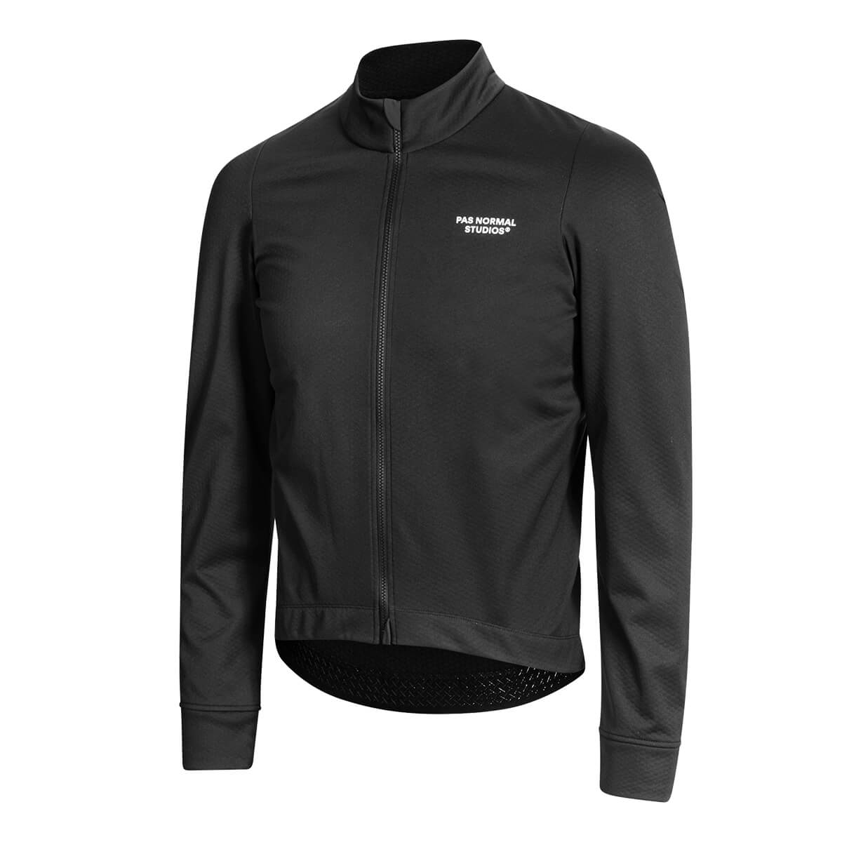 Pas Normal Studios - Men's Essential Thermal Long Sleeves Jersey - Herren Thermal Radtrikot langarm - Schwarz