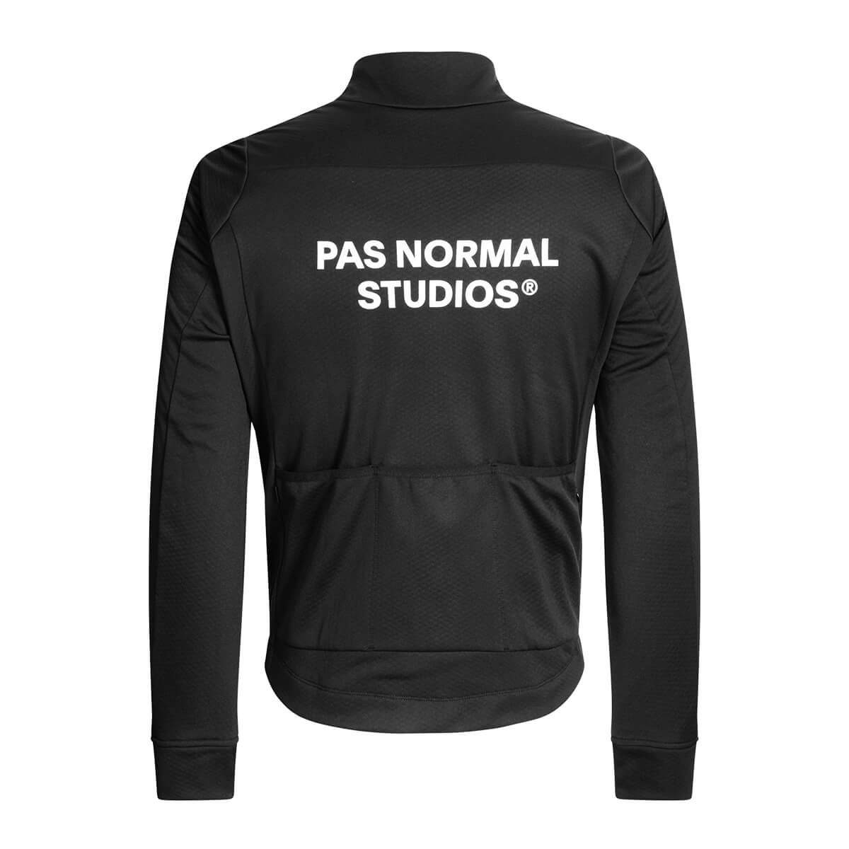 Pas Normal Studios - Men's Essential Thermal Long Sleeves Jersey - Herren Thermal Radtrikot langarm - Schwarz