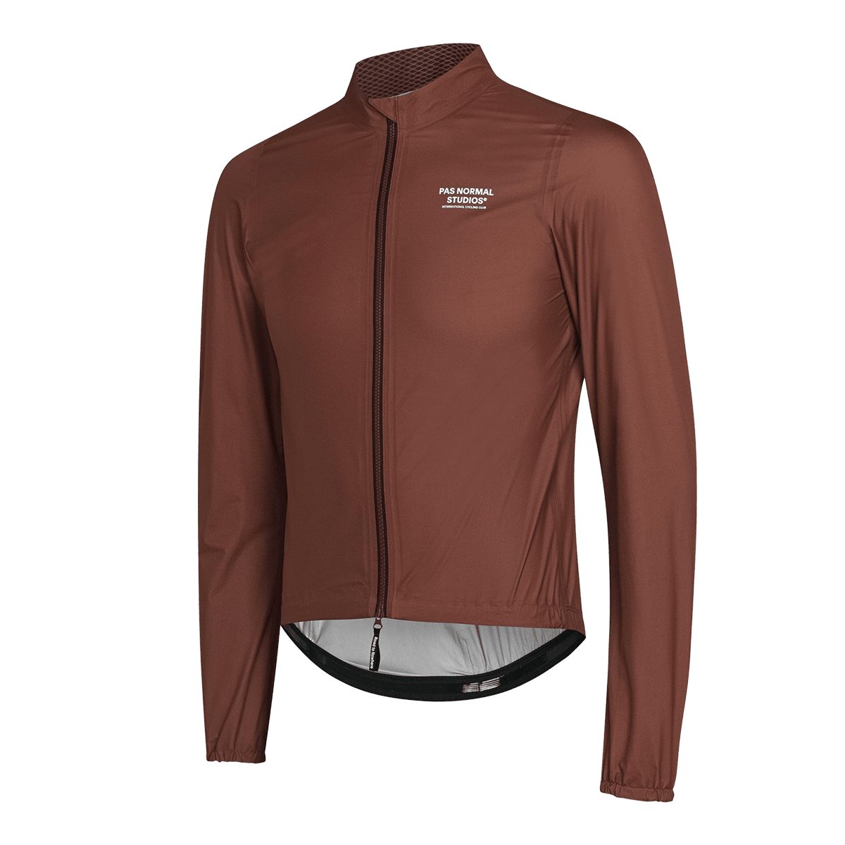 Pas Normal Studios - Men's Mechanism Rain Jacket - Herren Regenjacke - Dark Brown